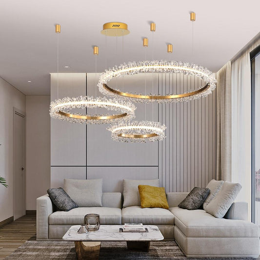 Lustre Moderne Cristal