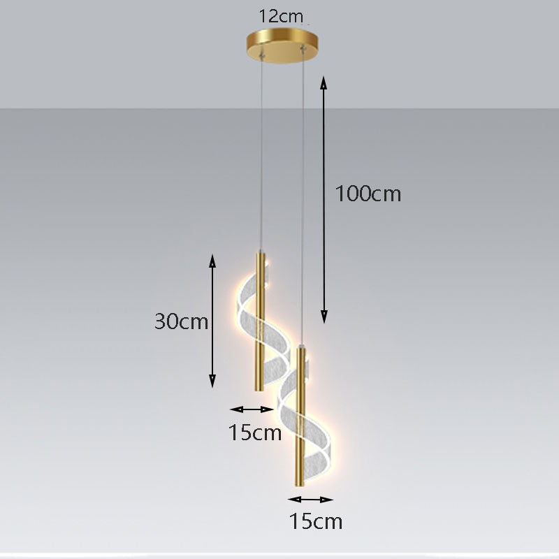 Suspension Design Verre Dimensions Or