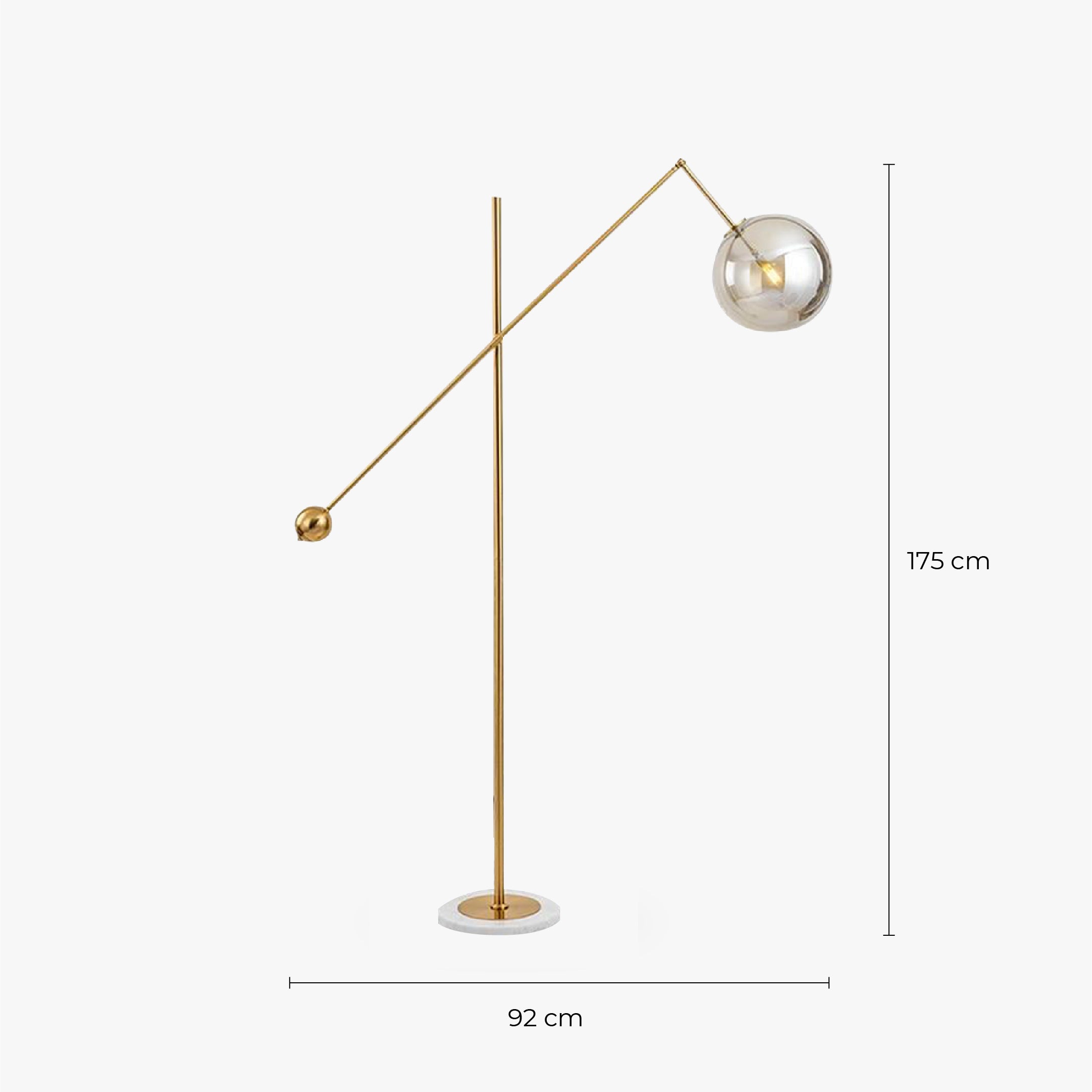 Lampadaire Design Marbre Dimensions