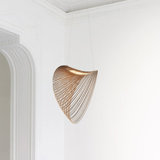 Suspension Luminaire Design Bois Lumiart