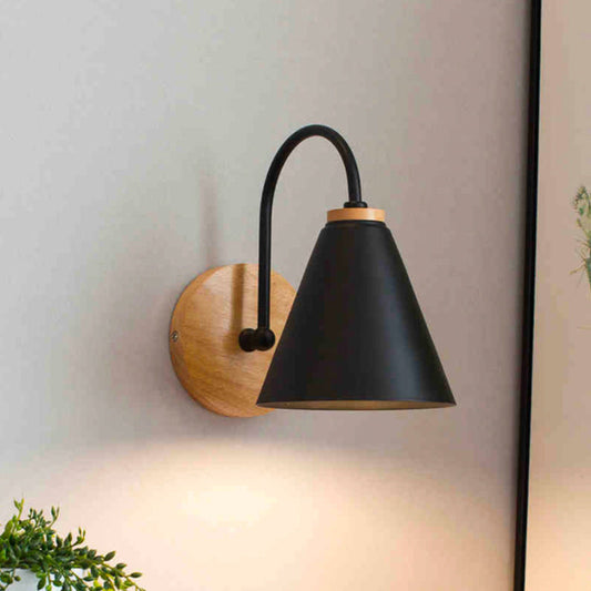 Luminaire Bois et Noir