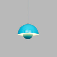 Luminaire Boule Design bleu