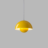 Luminaire Boule Design jaune