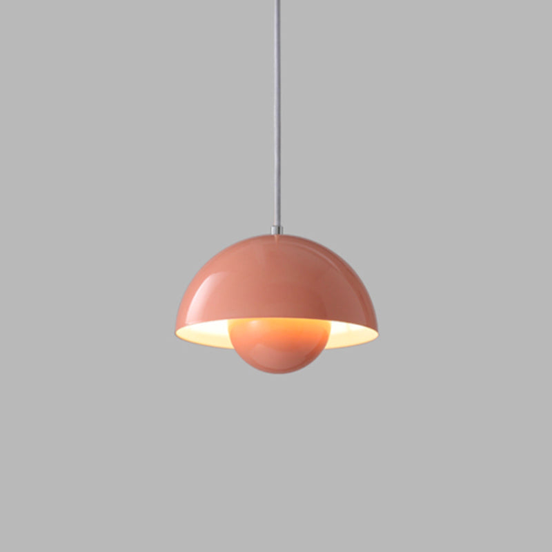 Luminaire Boule Design rose