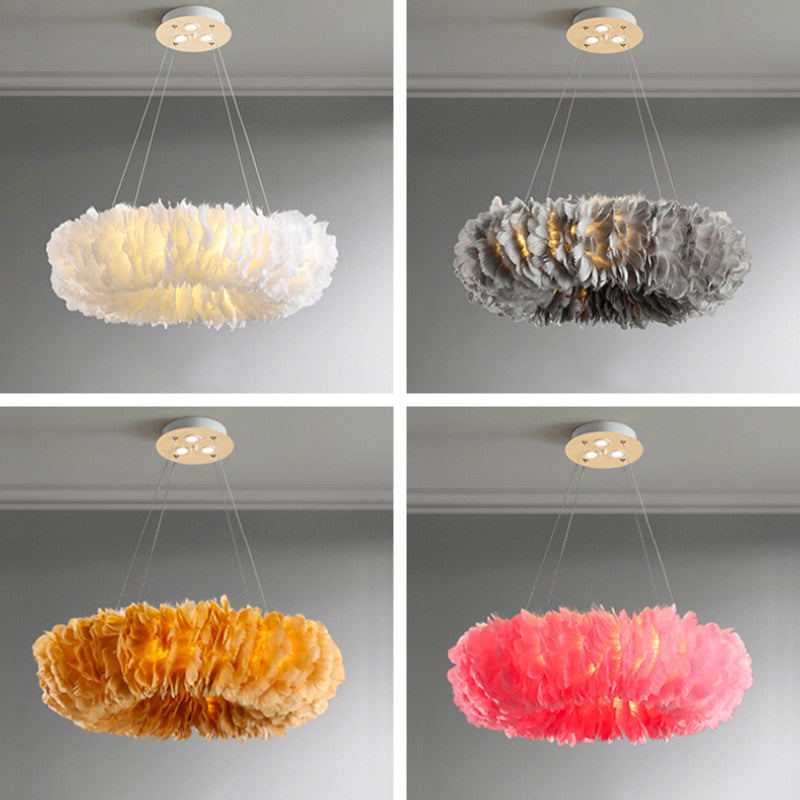 Luminaire Chambre Plume couleurs