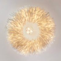 Luminaire Chambre Plume pas cher