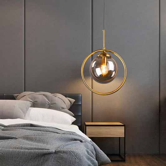 Luminaire Moderne en Verre suspension