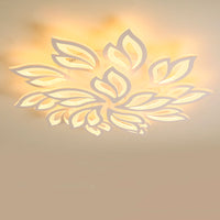 Rosace Plafond Luminaire blanc