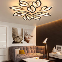 Rosace Plafond Luminaire noir