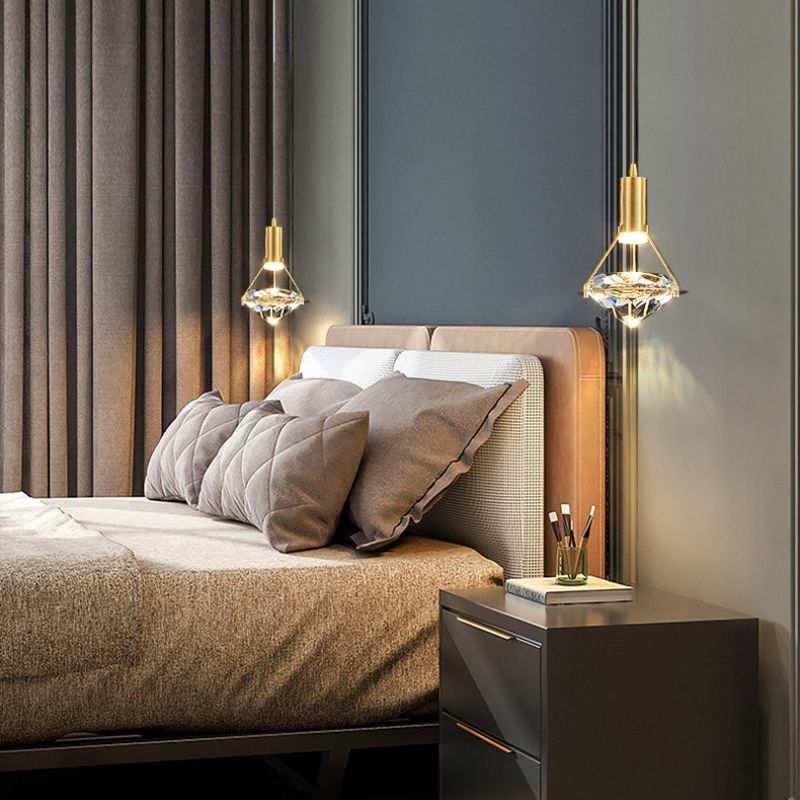 Suspension Luminaire Moderne Dorée Chambre Kinala | Lumiart – LumiArt